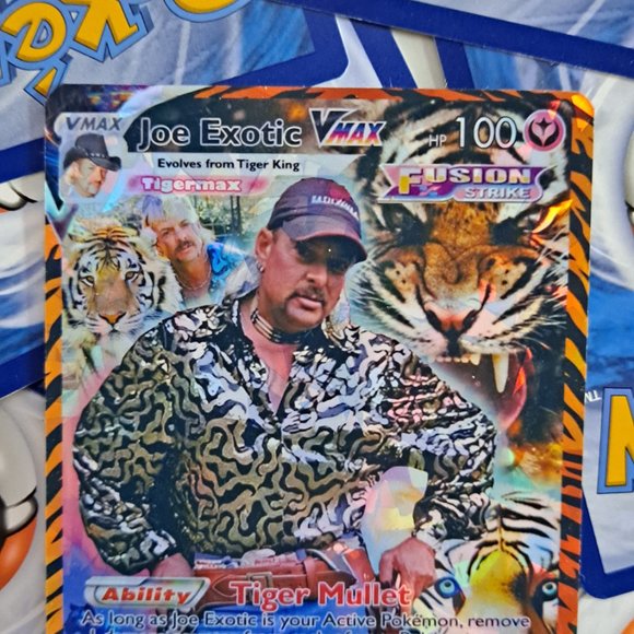 Tiger King Pokemon Card - Joe Exotic - Picture 5 of 8